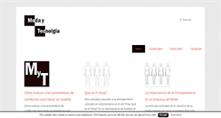 Desktop Screenshot of modaytecnologia.com